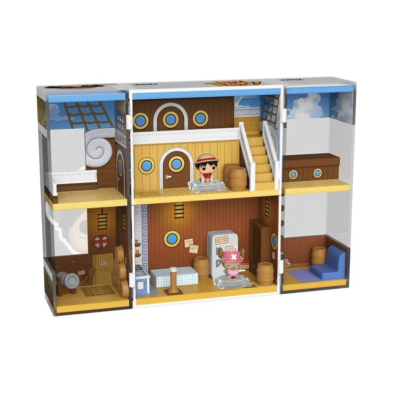 One Piece Bitty POP! Bitty Box Display with 2 Vinyl Figures Going Merry